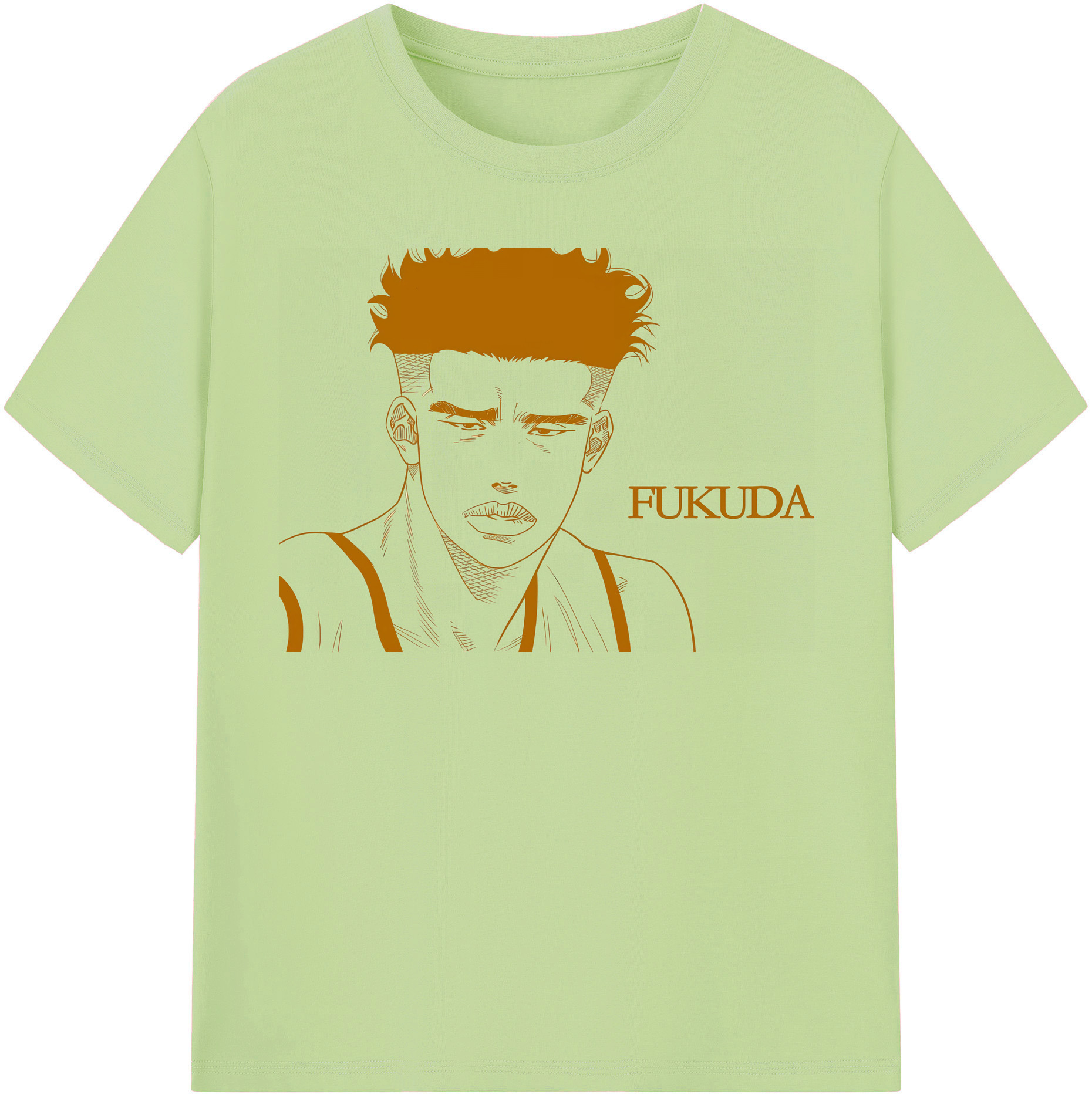 （画像用） SLAM DUNK／スラムダンク 綿100％半袖Tシャツ（フロントプリント）